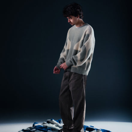 CHAOS FLUFF KNIT GREY